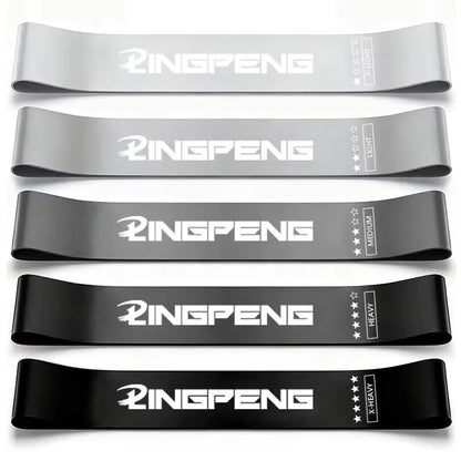 Different Resistance Bands Yoga Band Fitness Exercise Training Hip Tension Band Leg Squat Dance Elastic Loop Stretch Band